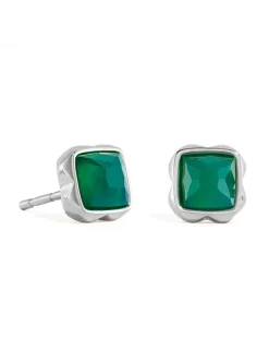 Boucles d'oreilles Coeur De Lion Birthstone Mai_x005f_x000D_Agate verte