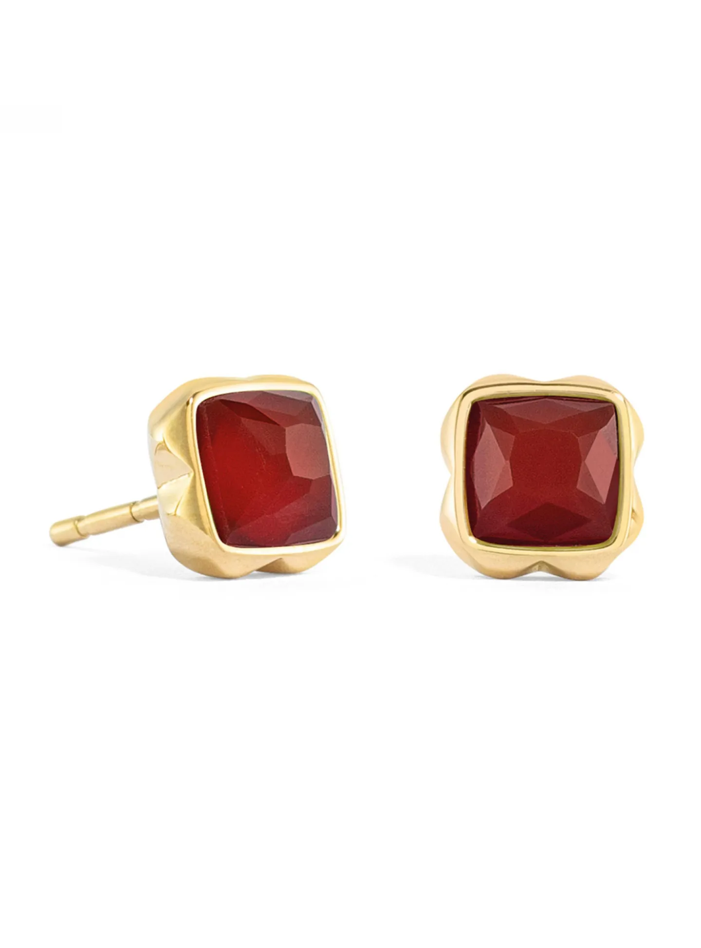 Boucles d'oreilles Coeur De Lion Birthstone Janvier_x005f_x000D_Agate rouge