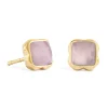 Boucles d'oreilles Coeur de Lion Birthstone_x005f_x000D_Octobre Quartz rose