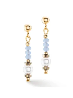 Boucles d'oreilles Coeur de Lion Little Twinkle_x005f_x000D_Pearl Mix bleu clair