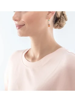 Boucles d'oreilles Coeur de Lion Geocube Iconic_x005f_x000D_Nature Dopamin