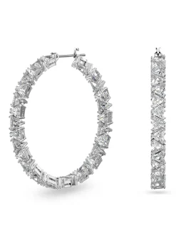 Boucles d'oreilles créoles Swarovski Matrix