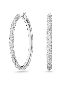 Boucles d'oreilles Créoles Swarovski Stone
