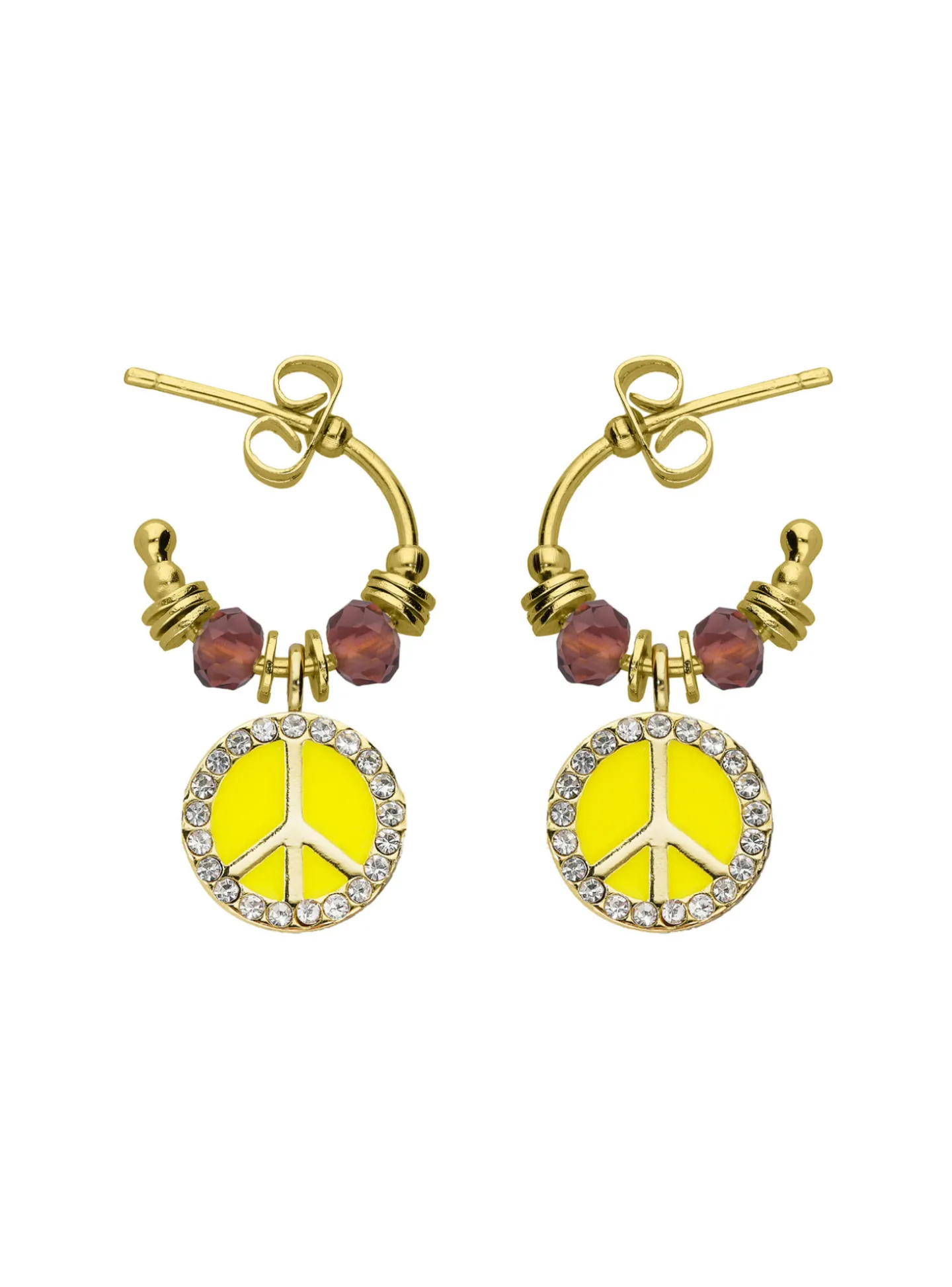 Boucles d'oreilles Hipanema Hayley yellow