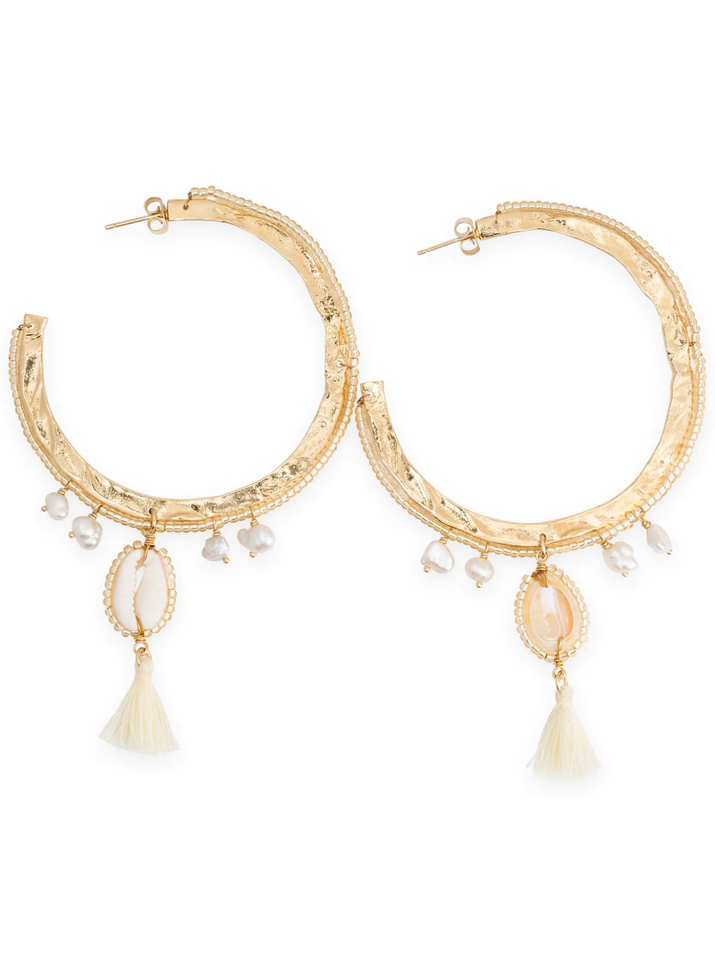 Boucles d'oreilles Hipanema Mahy Gold