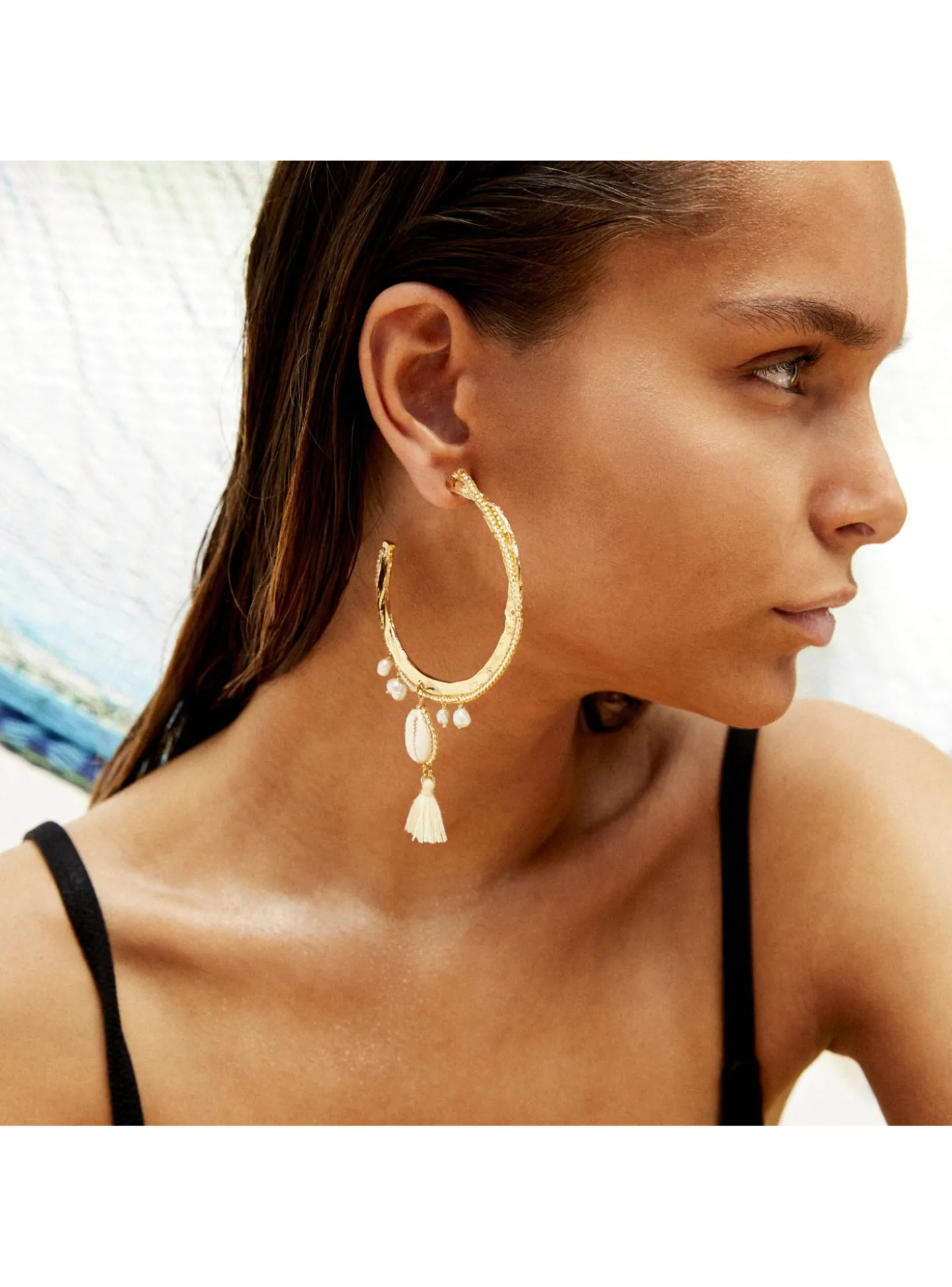 Boucles d'oreilles Hipanema Mahy Gold