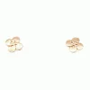 Boucles d'oreilles Lauburu or jaune 18 carats 8 mm
