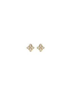 Boucles d'oreilles Les Cadettes fleurs dorées