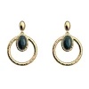 Boucles d'oreilles Les Georgettes Mirage apatite_x005f_x000D_25 mm