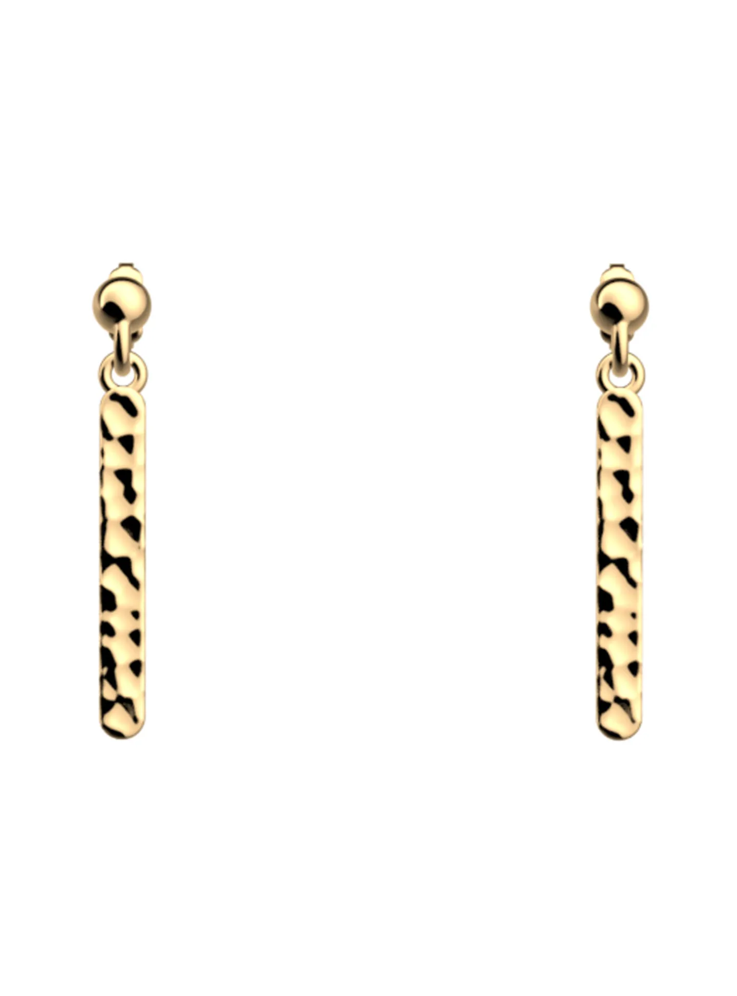 Boucles d'oreilles Les Georgettes Pure dorées_x005f_x000D_25mm