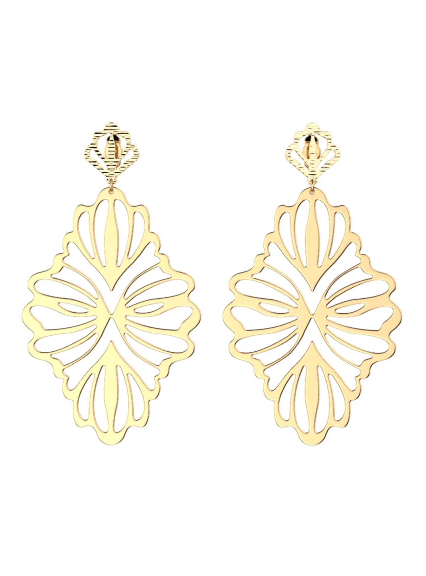 Boucles d'oreilles Les Georgettes Hortense dorées