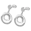 Boucles d'oreilles Lotus Style collection_x005f_x000D_Urban Woman circle