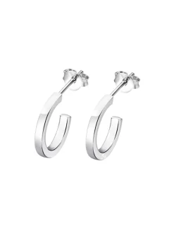 Boucles d'oreilles Lotus Silver argent