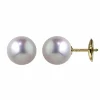 Boucles d'oreilles or perles akoya du Japon_x005f_x000D_8.5/9 mm
