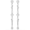 Boucles d'oreilles pendantes Swarovski_x005f_x000D_Constella argenté