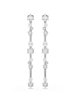 Boucles d'oreilles pendantes Swarovski_x005f_x000D_Constella argenté