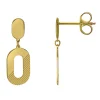 Boucles d'oreilles pendants géométriques