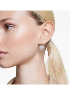Boucles d'oreilles pendantes Swarovski Hyperbola_x005f_x000D_coeur