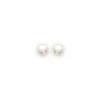 Boucles d'oreilles perle plaqué or 4mm