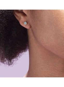 Boucles d'oreilles puces Agatha Beloved turquoises