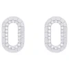 Boucles d'oreilles Saunier argent oxydes Luth