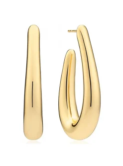 Boucles d'oreilles Sif Jakobs Goccia plaqué or 18K_x005f_x000D_petit modèle nouveautés hiver 2024