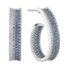 Boucles d'oreilles SIF JAKOBS FELLINE CONCAVO_x005f_x000D_Oxydes de zirconium bleus