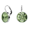 Boucles d'oreilles Swarovski Bella vertes