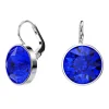 Boucles d'oreilles Swarovski Bella bleues