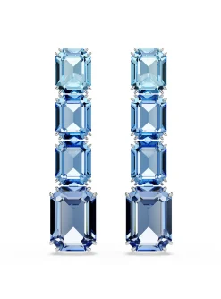 Boucles d'oreilles Swarovski Millenia bleues