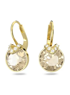 Boucles d'oreilles Swarovski Bella V dorées