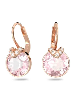 Boucles d'oreilles Swarovski Bella V rosées