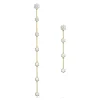 Boucles d'oreilles Swarovski Constella dorées