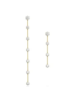 Boucles d'oreilles Swarovski Constella dorées