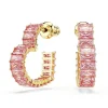 Boucles d'oreilles Swarovski Matrix Coeur_x005f_x000D_doré et rose