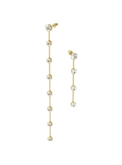 Boucles d'oreilles Swarovski asymetriques Constella_x005f_x000D_ton or jaune
