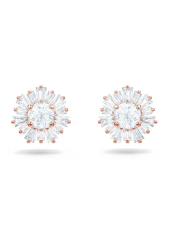 Boucles d'oreilles Swarovski Sunshine rosées