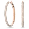 Boucles d'oreilles Swarovski Stone rosées