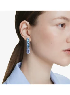 Boucles d'oreilles Swarovski Millenia bleues