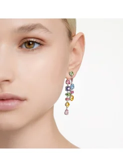 Boucles d'oreilles Swarovski Gema multicolores