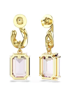 Boucles d'oreilles Swarovski Millenia violet