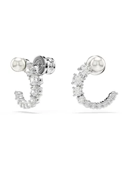 Boucles d'oreilles Swarovski Matrix perle de cristal