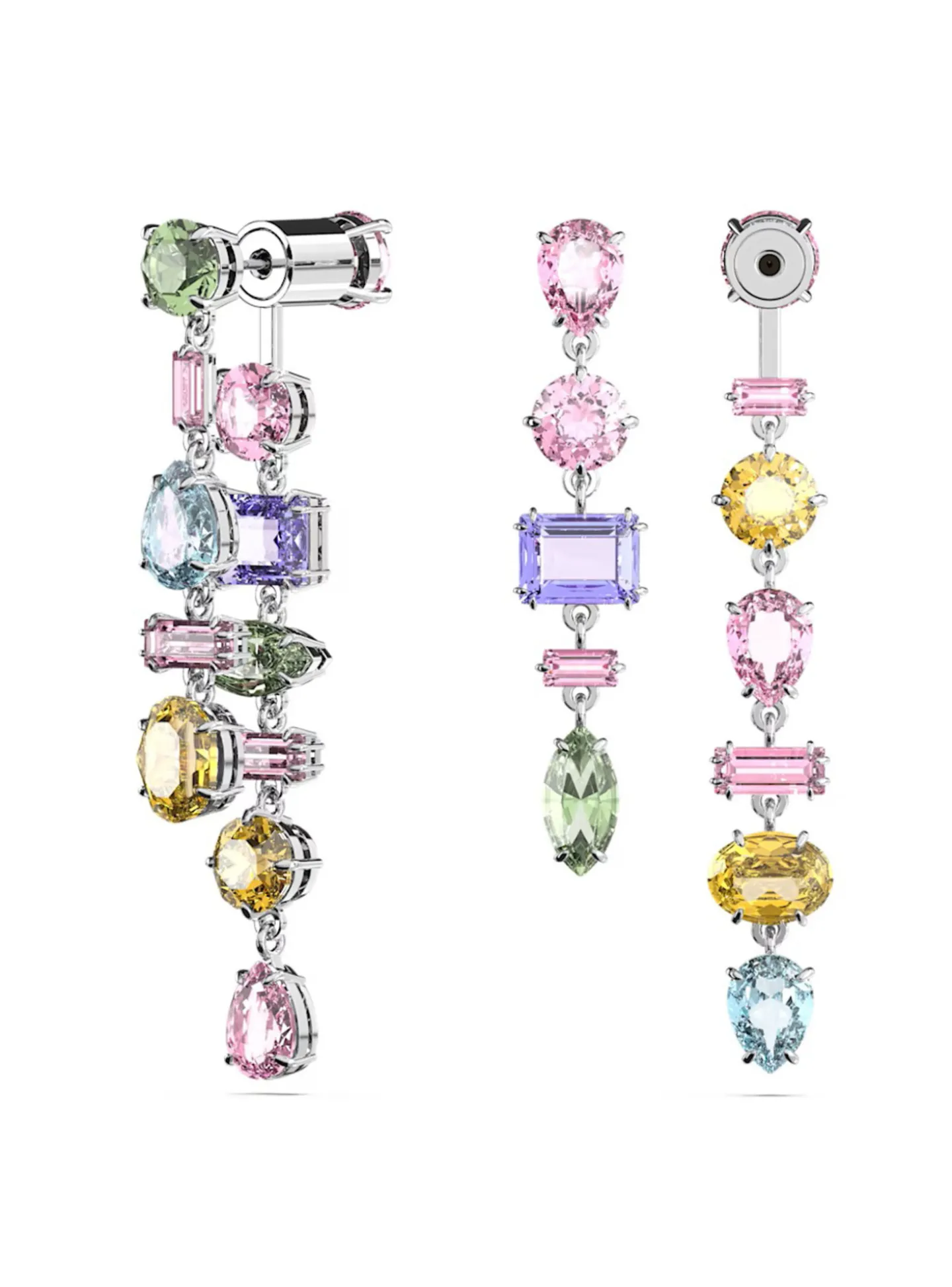 Boucles d'oreilles Swarovski Gema multicolores
