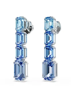 Boucles d'oreilles Swarovski Millenia bleues