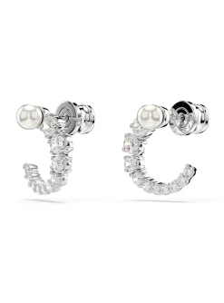 Boucles d'oreilles Swarovski Matrix perle de cristal