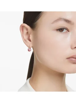 Boucles d'oreilles Swarovski Bella V rosées