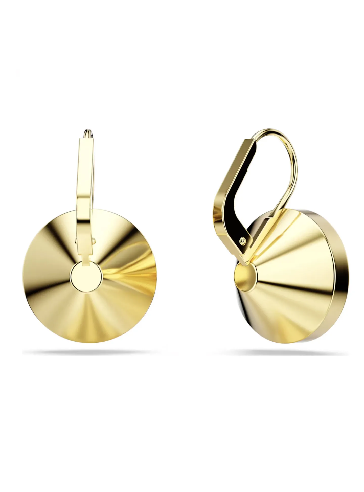 Boucles d'oreilles Swarovski Bella doré rouge