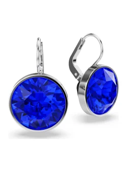 Boucles d'oreilles Swarovski Bella bleues