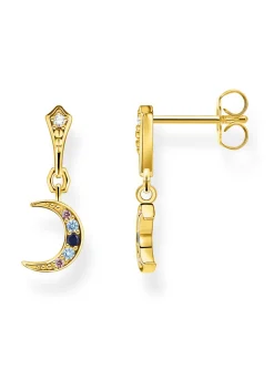 Boucles d'oreilles Thomas Sabo Royalty lune plaqué_x005f_x000D_or