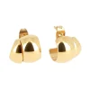 Boucles d'oreilles Zag Bijoux Pegasi acier doré